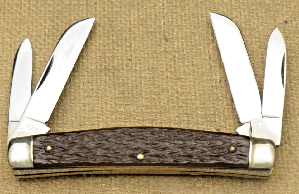 Vintage 1950's KEEN KUTTER Medium Four Blade Congress Knife - Unused Near Mint - Image 3 of 4