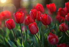Scarlet Dawn Tulip Bulbs