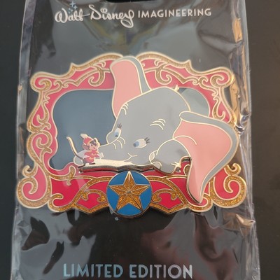 Disney Destination D23 WDI MOG Dumbo & Timothy Mouse Anniversary Pin, New Sealed