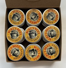 Burt s Bees Hand Salve 0.3 oz 8.5g Travel Size Moisturizing Balm Tin 36 PACK