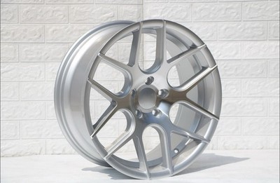 A-TECH SCHNEDER 18×8J +35 PCD114.3 18” inch wheels Rims 18x8 5x114.3 ET 35 CB 73.1 Silver Brand New