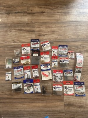 Huge Lot Eagle Claw Lazer Sharp Hooks Swivels Snells