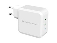 ALTHEA08W Conceptronic ALTHEA 2-Port 100W GaN USB-C PD Charger Indoor AC ~D~