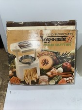 Vintage 1960's VEG-O-MATIC With Users Manual and Original Box & Blades Vintage 1960's VEG-O-MATIC With Users Manual and Original Box & Blades