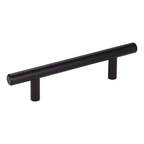 Elements Naples 3.75 Center-to-Center Matte Black Cabinet Bar Pull 156MB Handle - Picture 2 of 2