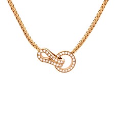 Cartier Agrafe Choker Necklace 18K Yellow Gol...