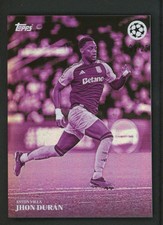 2025 JHON DURAN 05/25 TOPPS UEFA CHAMPIONS LEAGUE SIMPLICIDAD
