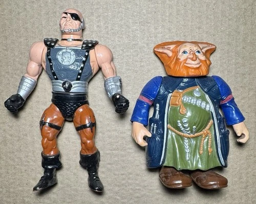Vintage MOTU He-Man Masters of the Universe Blade & Gwildor Movie Figures Lot