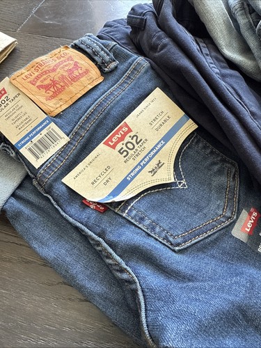 11 Pairs Of Kids Pants/jeans-size 5. Used + 2 NWT - Colors And Brands Vary - Picture 2 of 3