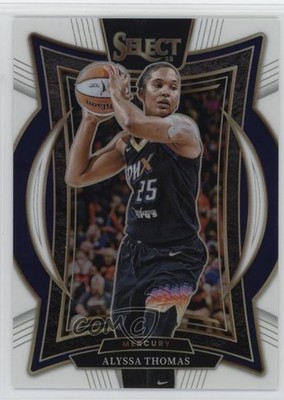 2025 Panini Select WNBA Concourse White Prizm 70/99 Alyssa Thomas #57 0z8w