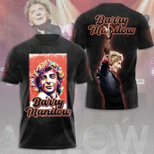 Barry Manilow 2025 The Last Concerts Tour, 61St Anniversary 3D T-shirt NE888