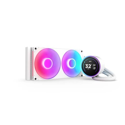 NZXT - Kraken Elite RGB 280mm 2024 Radiator (1x Single-Frame RGB Core Fan) Li...
