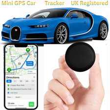 Mini GPS UK Registered Car Tracker Free App No Subscription Magnetic Portable ,