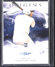 Abraham Toro 2020 Panini Chronicles Origins Signatures AU,RC