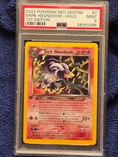 2002 Pokemon Neo Destiny #7 Dark Houndoom Holo 1st Edition PSA 9 on eBay