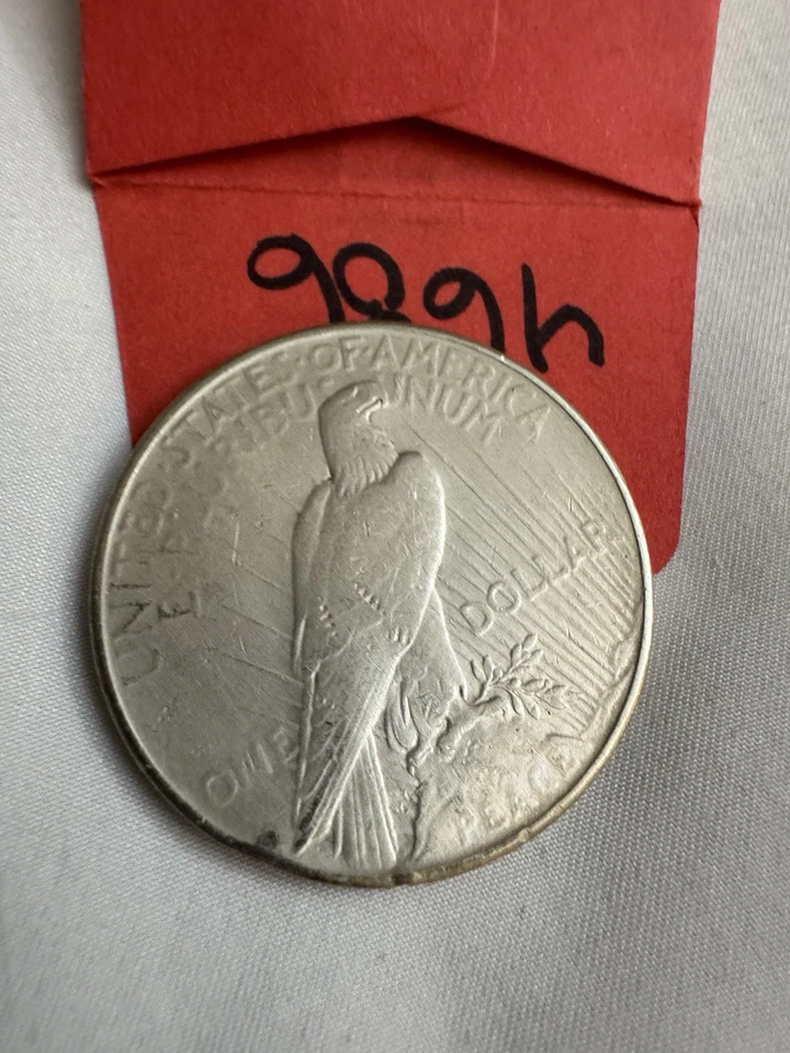 1935 Peace Silver Dollar, Uncirculated, 1 Oz .999 Fine Silver - Image 2 of 2