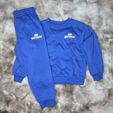 Nike Sportswear Sweatshirt  Jogger Pants 2 Piece Set Royal Blue Sz 6 Boys NWT