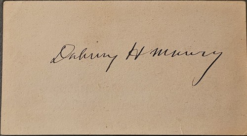 Firma taglio firmato Dabney H. Maury - Generale confederato, eroe guerra civile - Foto 1 di 1