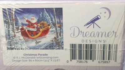 Dreamer Designs Paint With Passion Christmas Parade R.J. McDonald 31.5'' X 23.6'' 