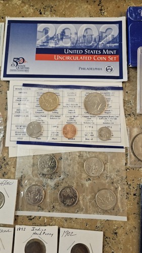 38 NGC & PCGS slabbed coin lot unc, SILVER Half & Ike Dollar Proof & Mint set's - Picture 12 of 18