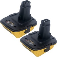 2Pack DCA1820 Adapter Compatible with 18V to 20V Adapter 20V MAX Lithium Battery