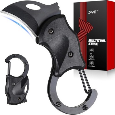 compact pocket knife keychain tool