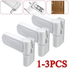 1-3X White Finish UPVC Double Glazing Door Flag Hinge For Upvc Doors Adjustable