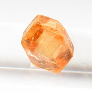 THRILLING GEM SPESSARTINE GARNET CRYSTAL FLOATER!!! OYO NIGERIA