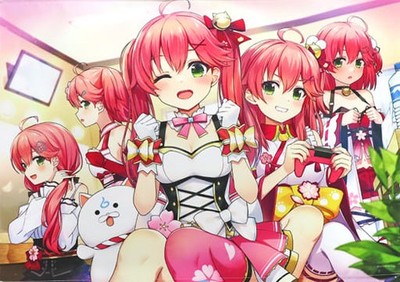 Sakura Miko 4th Anniversary Live Behind Scenes B2 Tapestry VTuber