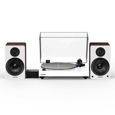 Fluance RT85 Vinyl Turntable, PA10 Preamp, Ai41 Powered 5" Bookshelf Speakers