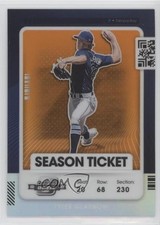 2021 Panini Contenders Season Ticket Optic Orange Prizm 8/49 Tyler Glasnow fm0