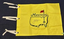 Jack Nicklaus Autographed Masters Golf Flag