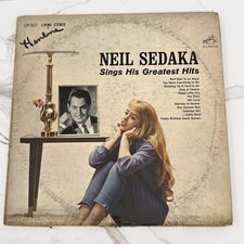 Neil Sedaka &ldquo;Sings His Greatest Hits&rdquo; Vinyl LP! 1962 Original Stereo! VG+!