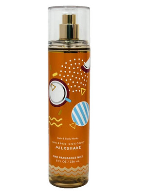 BATH & BODY WORKS WHIPPED COCONUT MILKSHAKE FINE FRAGRANCE MIST 8 FL OZ NEW