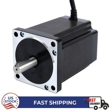 Nema 34 Stepper Motor Bipolar 1.8deg 1161oz.in 6A 86x86x114mm 14mm 4-Lead CNC