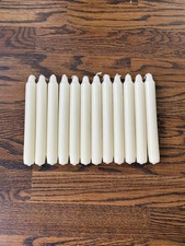 7 inch ivory taper candles 24 pack