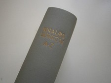 Knaurs Lexikon A-Z, Ausgabe von 1938