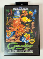 Greendog The Beached Surfer Dude Sega Genesis CIB Complete In Box Tested VG