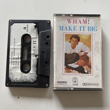 WHAM - 'Make It Big' Cassette Tape Album 1984