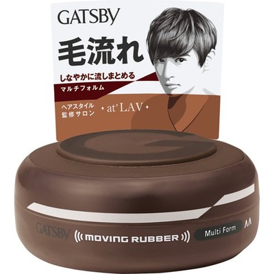 Mandom GATSBY Moving Rubber Multi-Form 80g [Hair Wax] Preservative-Free 
