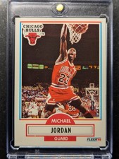 1990-91 FLEER #26 MICHAEL JORDAN 🔥 CHICAGO BULLS HOF