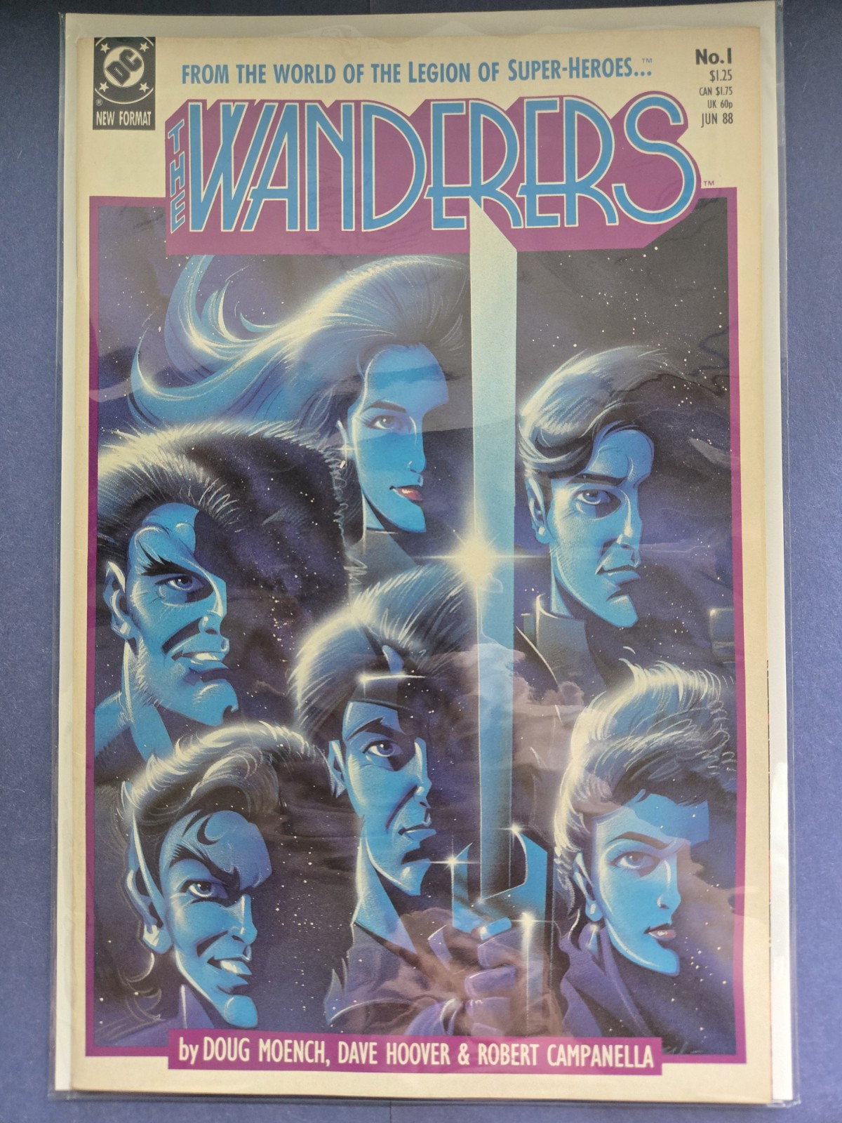 DC COMICS - THE WANDERERS - VOLUME 1 - # 1 - JUN 1988 - COPPER AGE