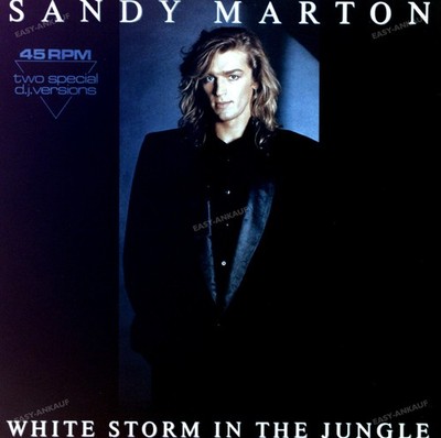 Sandy Marton - White Storm In The Jungle Maxi (VG) .