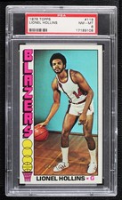 1976-77 Topps Lionel Hollins #119 PSA 8 e3v