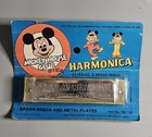 Vintage Official Mickey Mouse Club Toy Harmonica Item 76/10 New In Box — photo 1