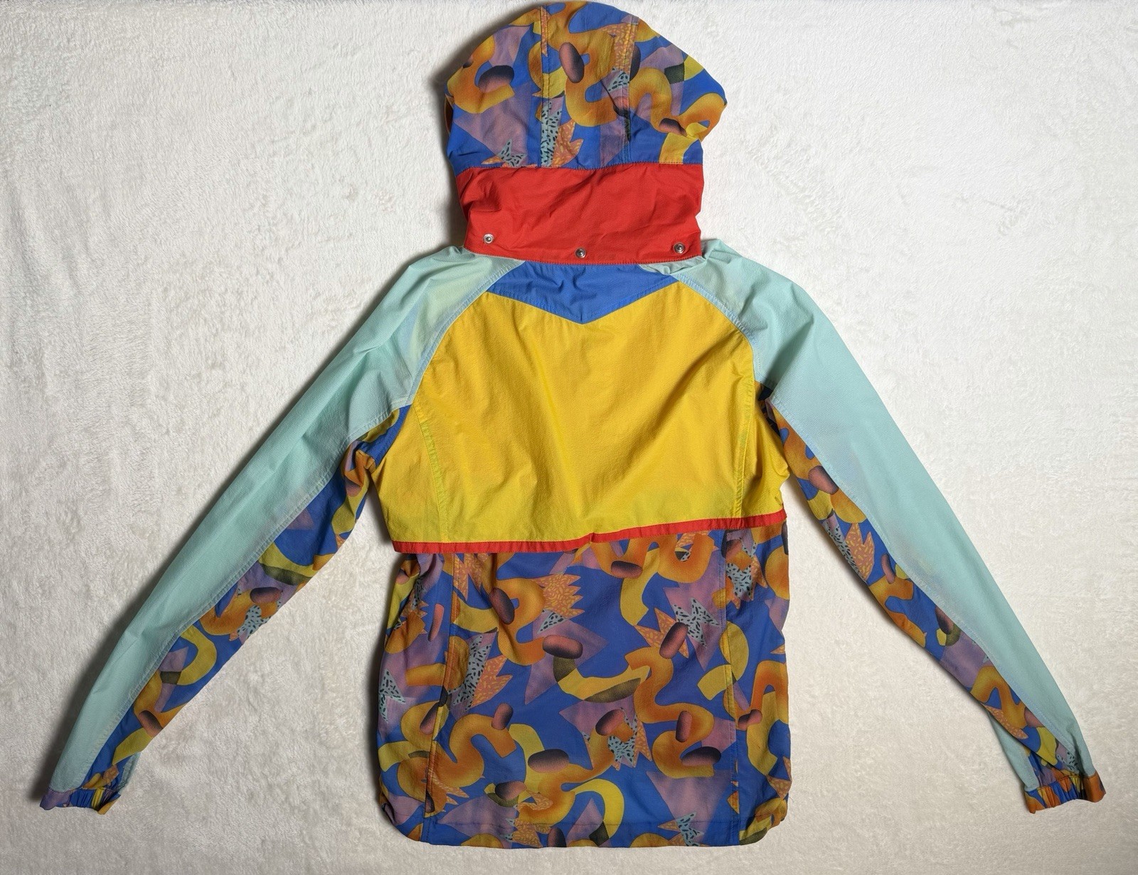 Poler Stuff Flutter Windbreaker Zip Up Jacket Jun… - image 7