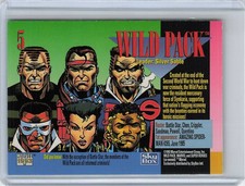 Marvel 1993 Wild Pack Super Heroes Card #5