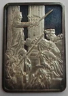 Silver 999 BAR The American Revolution Old Glory Ingot Collection. GERMANTOWN