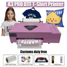 A3+ Pro XP600 DTF Printer Direct to Film T-Shirt printer Heat Transfer