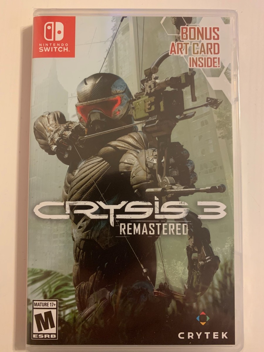 Crysis Remastered Trilogy Switch LRG Sealed 3 Games + Collector